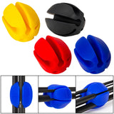 1/2/3pc Reusable Fishing Rod Tie Holder Pole Fastener Binding Rubber Fishing Tool Supply Elastic Strong Flexible Gear Tackle
