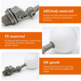 1/2 Inch Float Ball Valve Shut Off Water Level Control Automatic Feed Anti Corrosion Fish Tank Aquarium Water Humidifier Valve