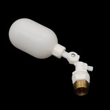 1/2" inlet White Plastic Adjustable Auto Fill Float Ball Valve Water Control Switch For Water Tower Water Tank