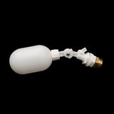1/2" inlet White Plastic Adjustable Auto Fill Float Ball Valve Water Control Switch For Water Tower Water Tank