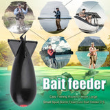1/2PCS Carp Fishing Rockets Bomb Spomb Fishing Tackle Rocket Feeder Float Attract Container Nesting Fishing Tools Accessories