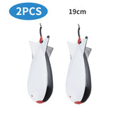 1/2PCS Carp Fishing Rockets Bomb Spomb Fishing Tackle Rocket Feeder Float Attract Container Nesting Fishing Tools Accessories