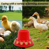 1.5kg/2.5kg/3.5kg Automatic Chicken Feeder Bucket Quail Pigeon Feeder Chicken Feeding Bucket Poultry Animal Feeding Tools 1Pc