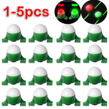 1-5pc LED Fishing Alarm Compression Resistan Rod Tip Sensor Light Carp Night Fishing Bite Alarm Tool Outdoor Fishing Accessories