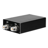 1.8-55MHz Mini Automatic Antenna Tuner OLED Display Aluminum Alloy Outcase with1800MAh Battery ATU Antenna Tuner Analyzer