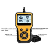 1 PC V311A Automobile Fault Diagnosis Instrument OBD2 Diagnostic Tool Engine Fault Detector Elm327 Code Reading Card