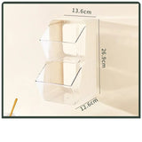 1 Pcs Hanging Storage Box Bathroom Organizer Desktop Cosmetic Storage Drawer Makeup Storage Bathroom Shower Storage Baskets