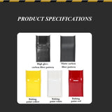 1 Rear Anti Kick Panel Decorative Sticker Car Interior Cover Modification Accessory Suitable for Tesla Model 3 Model Y