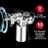 1 Set Car Mounted Inflation Pump Wireless Charging Handheld Smart Home Car Electric Portable Tire Inflation Pumps