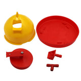 1 pcs Chicken Feeding Drinker Chick Chicken Drinking Fountain Poultry water line, more chicken drinking water Hose and tee
