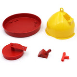 1 pcs Poultry Water Fountain Automatic Chicken Drinker Trough Food Chicken Breeding Tools Breeding feeding watering supply