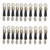 10/20/50pcs Carp Fishing Quick Change Feeder Swivels Method Feeder Swivel Snaps Fishing Accessories Tool Jig Hooks Tackle