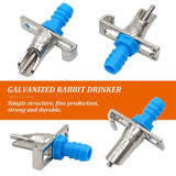 10/20Pcs Rabbit Automatic Nipple Water Drinker Feeder for Rodents Waterer Rabbit Nipple Drinking Tools Drinkers for Rabbits