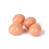 10 Pcs Chicken House Small Fake Eggs Farm Animal Supplies Cages Accessories Guide Chicken nest Egg Kids Toys Painting