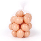 10 Pcs Chicken House Small Fake Eggs Farm Animal Supplies Cages Accessories Guide Chicken nest Egg Kids Toys Painting