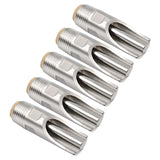 10 Pcs Pig Stainless Steel Livestock Thickening Nipple Drinker Waterers Automatic 1/2'' PT Bibcock Drinker Nipple Cap Pig
