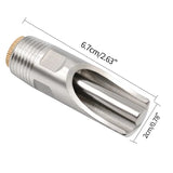 10 Pcs Pig Stainless Steel Livestock Thickening Nipple Drinker Waterers Automatic 1/2'' PT Bibcock Drinker Nipple Cap Pig