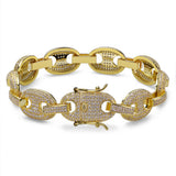 Men's hip hop solid bracelet