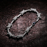 Full zircon wire bracelet