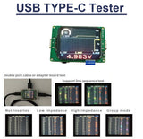 USB Type-C Tester e Board USB-C Emark PD Data Cable Adapter Detection Repair Short circuit Test digital display