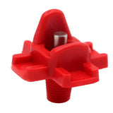 100Pcs Chicken Nipple Water Horizontal Side Mount Automatic Poultry Nipples Clean Drinker Waterer for Chicken or Quail