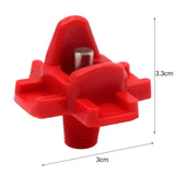 100Pcs Chicken Nipple Water Horizontal Side Mount Automatic Poultry Nipples Clean Drinker Waterer for Chicken or Quail