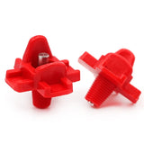 100Pcs Chicken Nipple Water Horizontal Side Mount Automatic Poultry Nipples Clean Drinker Waterer for Chicken or Quail