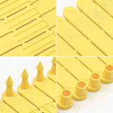 100Pcs Farm Goat Ear Tag Signs Dog Rabbits Sheep Ear Tag Card Nylon Material Sheep Laser Ear Tag digital 001-100