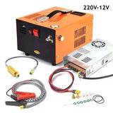 12V 4500 Psi 300 Bar 30mpa Automobile Compressor With 220V Transformer Iator High Pressure Air Pump