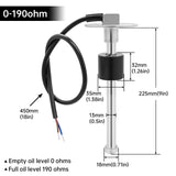 100mm ~ 500mm Fuel Level Sensor For Car Boat Motorcycle 0~190Ohm Fuel Level Gauge Fuel Sending Unit Fuel Sensor In The Tank