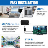 High-definition Digital Signal Amplifier Antenna, HDTV 4K TV Antenna