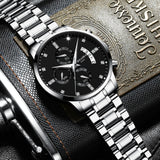 Men's Fashion Simple Waterproof Quartz Watch