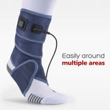 Electric Heated Pad Wrap for Arm Foot Wrist Support Brace Warmer Hot Compression Wristband Tendinitis Hand Care Belt