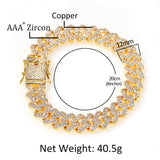 Butterfly buckle Cuban chain