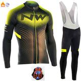Cycling jersey long sleeve suit