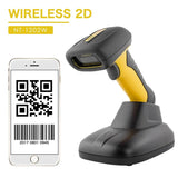 NETUM Waterproof Bluetooth 2D Barcode Scanner Portable 32Bit USB QR Bar Code Reader PDF417 Data Matrix Scan A4 for POS System