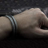925 silver vintage Thai silver twine chain