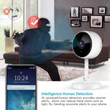 1080P Baby Monitor Phone App, Wifi IP Camera With Night Vision, 2-Way Audio, 2 Pack