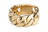 Titanium steel thick bracelet