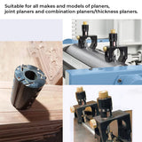 Planer Knife Tool Setter Tool Calibrator Setting For Woodworking Adjustable Magnetic Planer Blade Setting Jig 2Pcs