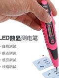1Multifunctional digital display electrical tester screwdriver induction smart electric pen