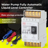 Fully Automatic Switch 25A 220V tank Liquid Level Detection Sensor Water Pump Controller