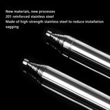 201 Stainless Steel Shortwave Radio Station 5.6m Rod Retractable High Frequency Antenna DIY Vibrator