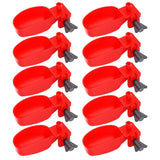 10Pcs Bird Quail Hanging Water Bowl Automatic Drinking Pigeon Duck Water Bowl Small Pet Bee Parrot Bird Small Animal