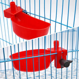 10Pcs Bird Quail Hanging Water Bowl Automatic Drinking Pigeon Duck Water Bowl Small Pet Bee Parrot Bird Small Animal