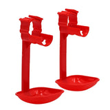 10Pcs Chicken Feed Water Drinking Cups For Poultry Duck Hanging Drinker Nipple Birds Water Bowl Nipple Drinker Feeder Water Tool