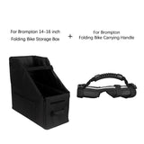 ESLNF Bike For Brompton Fit 14-22 Inch Electric Bicycle Waterproof Car Trunk Folding Storage Box