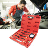 Fuel Pump Pressure Kit 0-100PSI Gas Injection Manometer Engine Gasoe Tester Tool Set