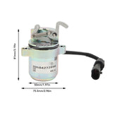 04272956 DC12V Fuel Shut Off Solenoid Stable High Sensitivity Reliable Performance for BOBCAT 863 864 873 883 Diesel Engine