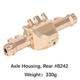 Brass Rear Axle Housing 8241 For Traxxas TRX4 1/10 RC Crawler Car Upgrade Spare Parts Accessories